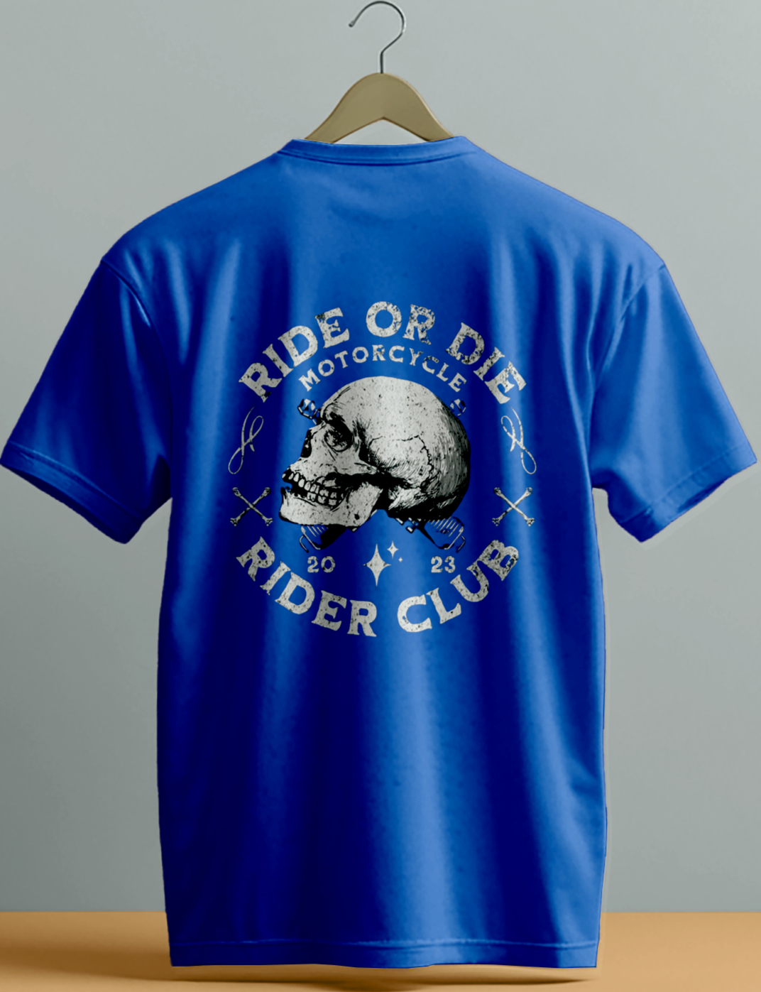 Ride Skull Unisex Classic Crew T-Shirt