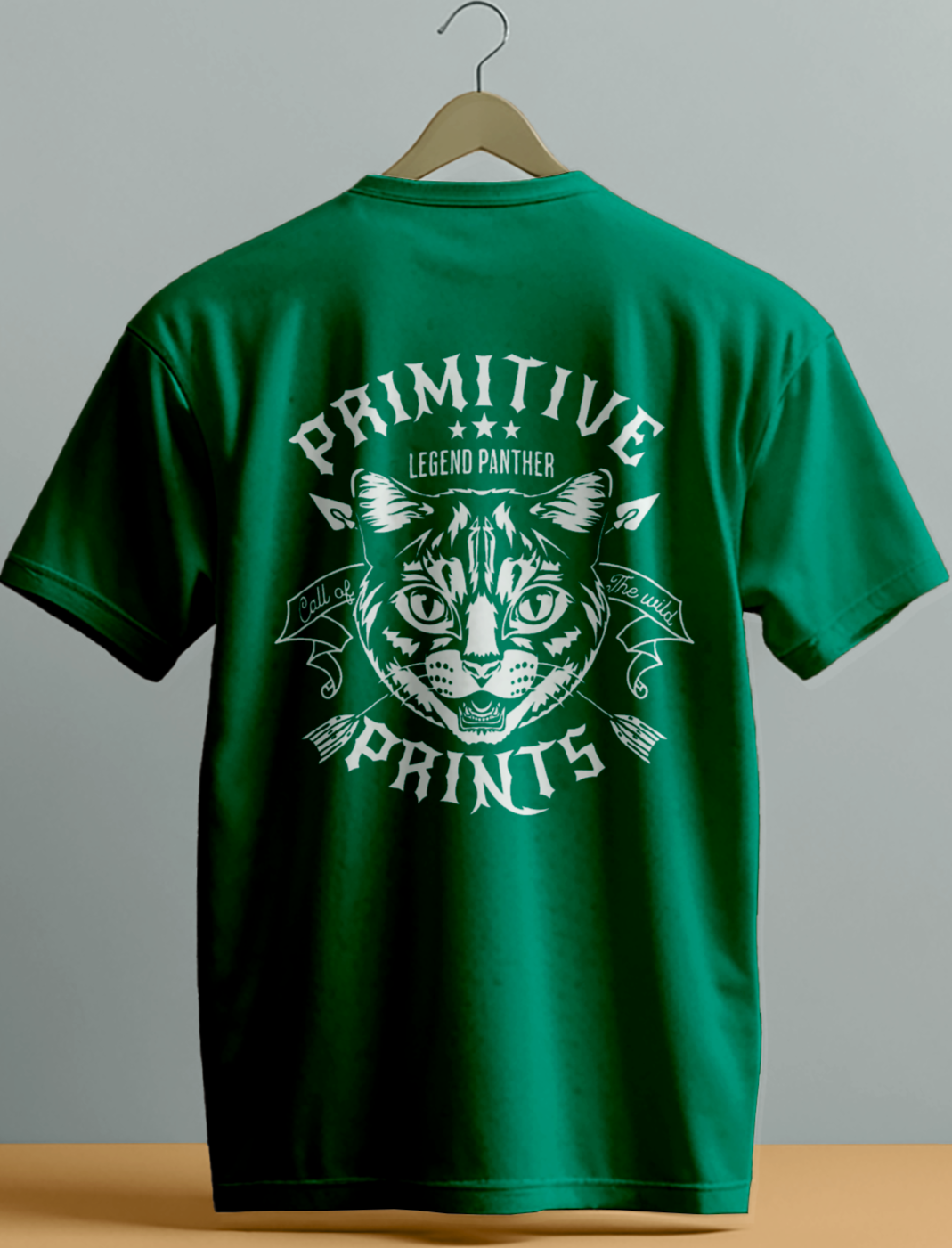 Primitive cat Unisex Classic Crew T-Shirt