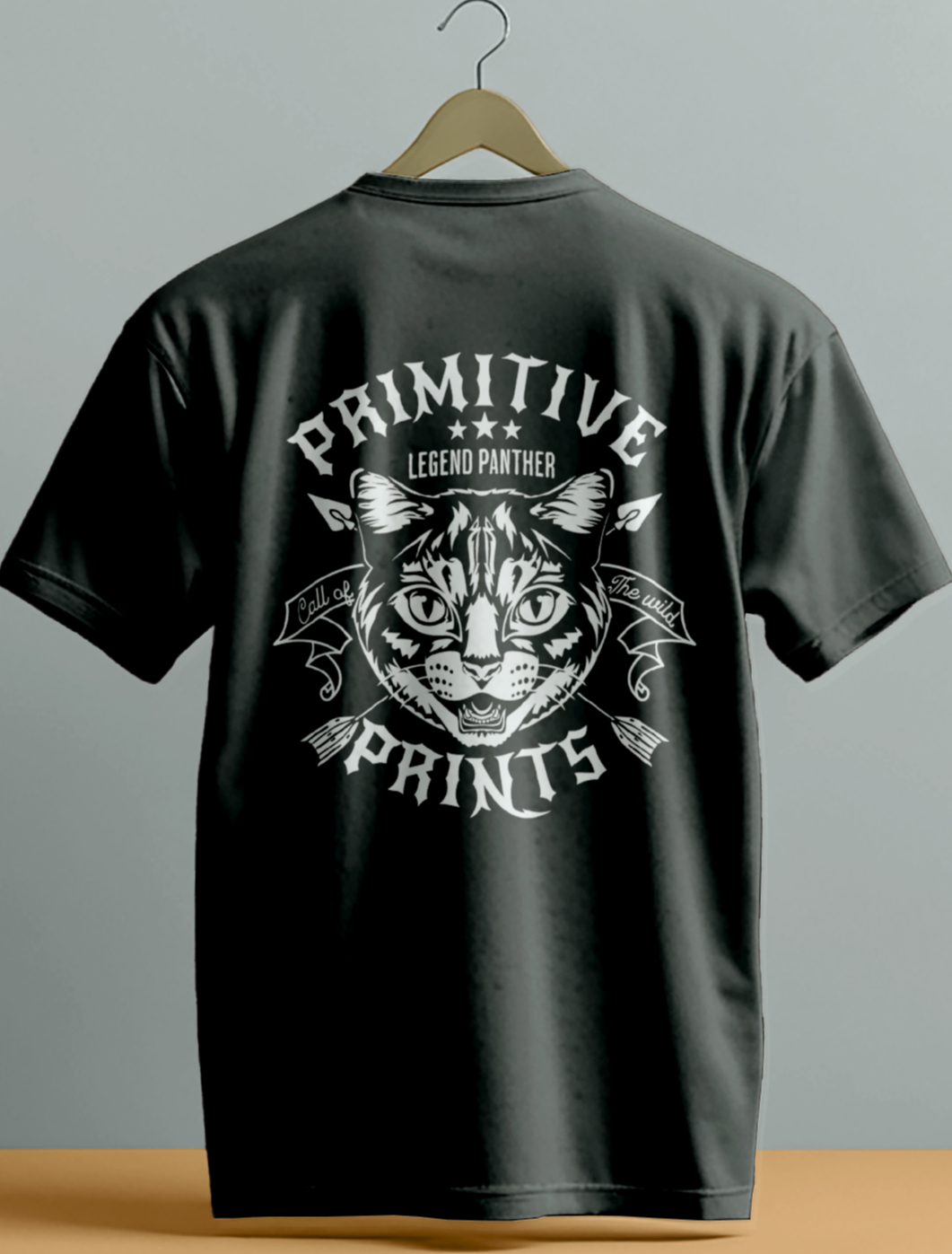 Primitive cat Unisex Classic Crew T-Shirt