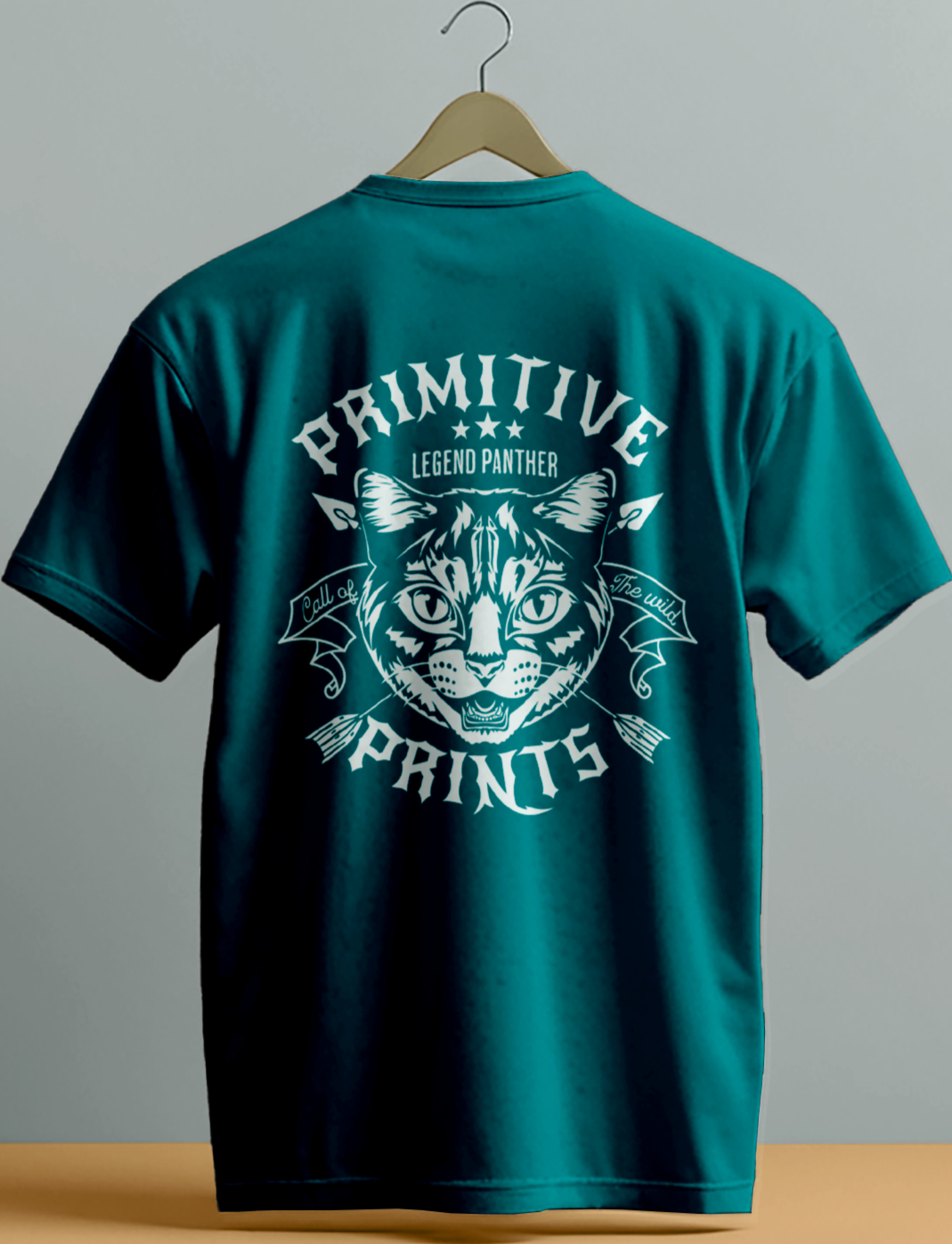 Primitive cat Unisex Classic Crew T-Shirt