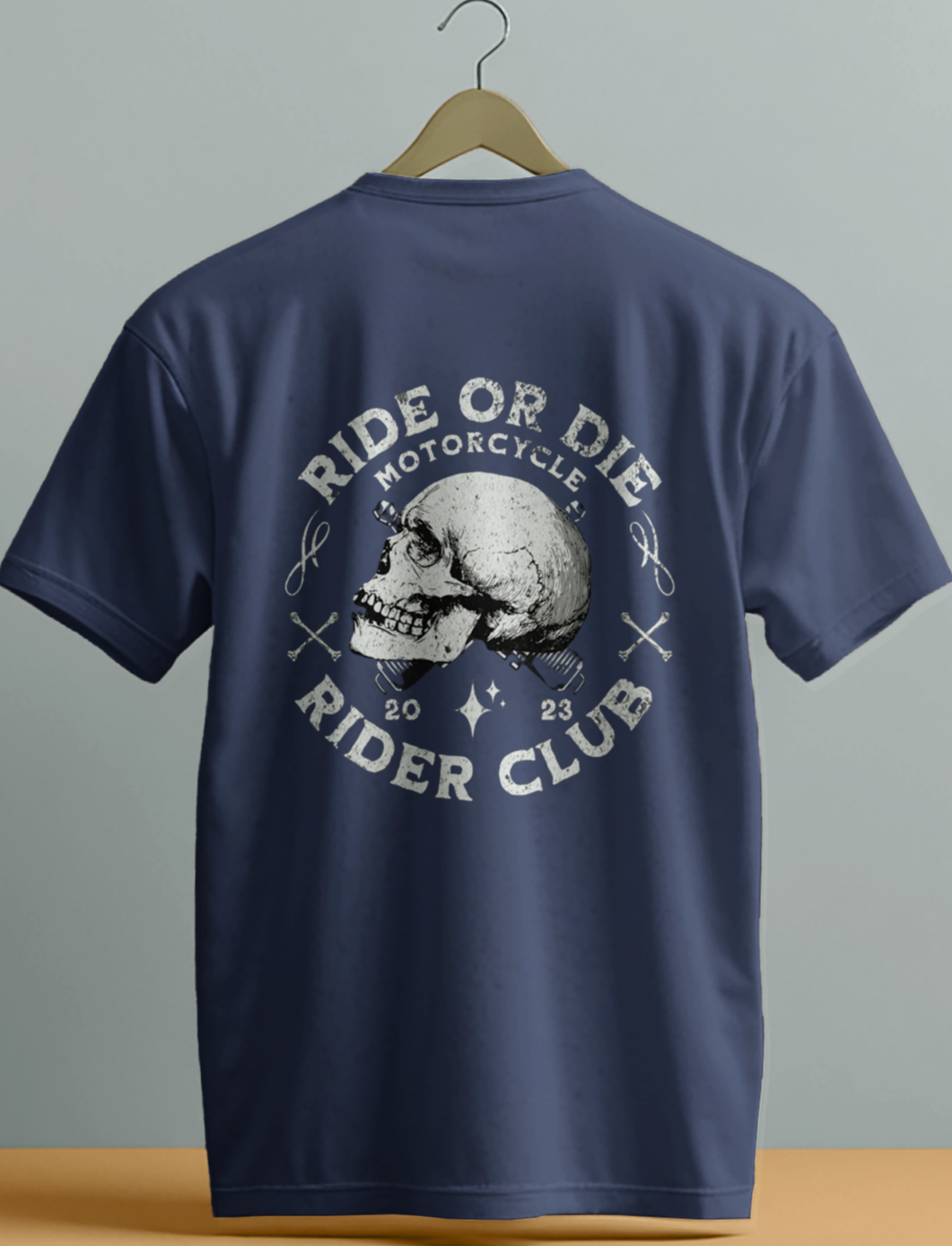 Ride Skull Unisex Classic Crew T-Shirt