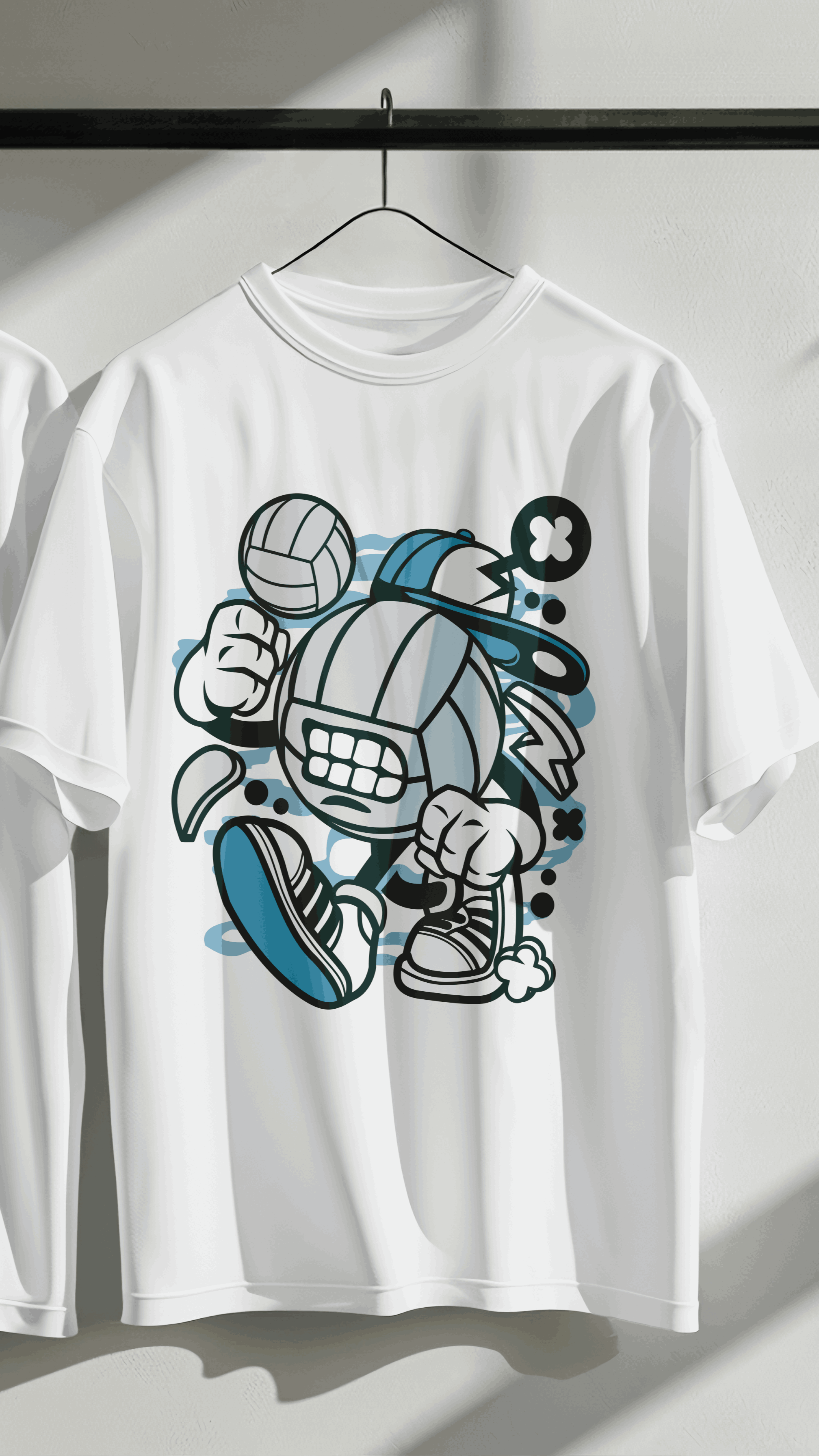 VOLLEY BALL Unisex Oversized Standard T-Shirt