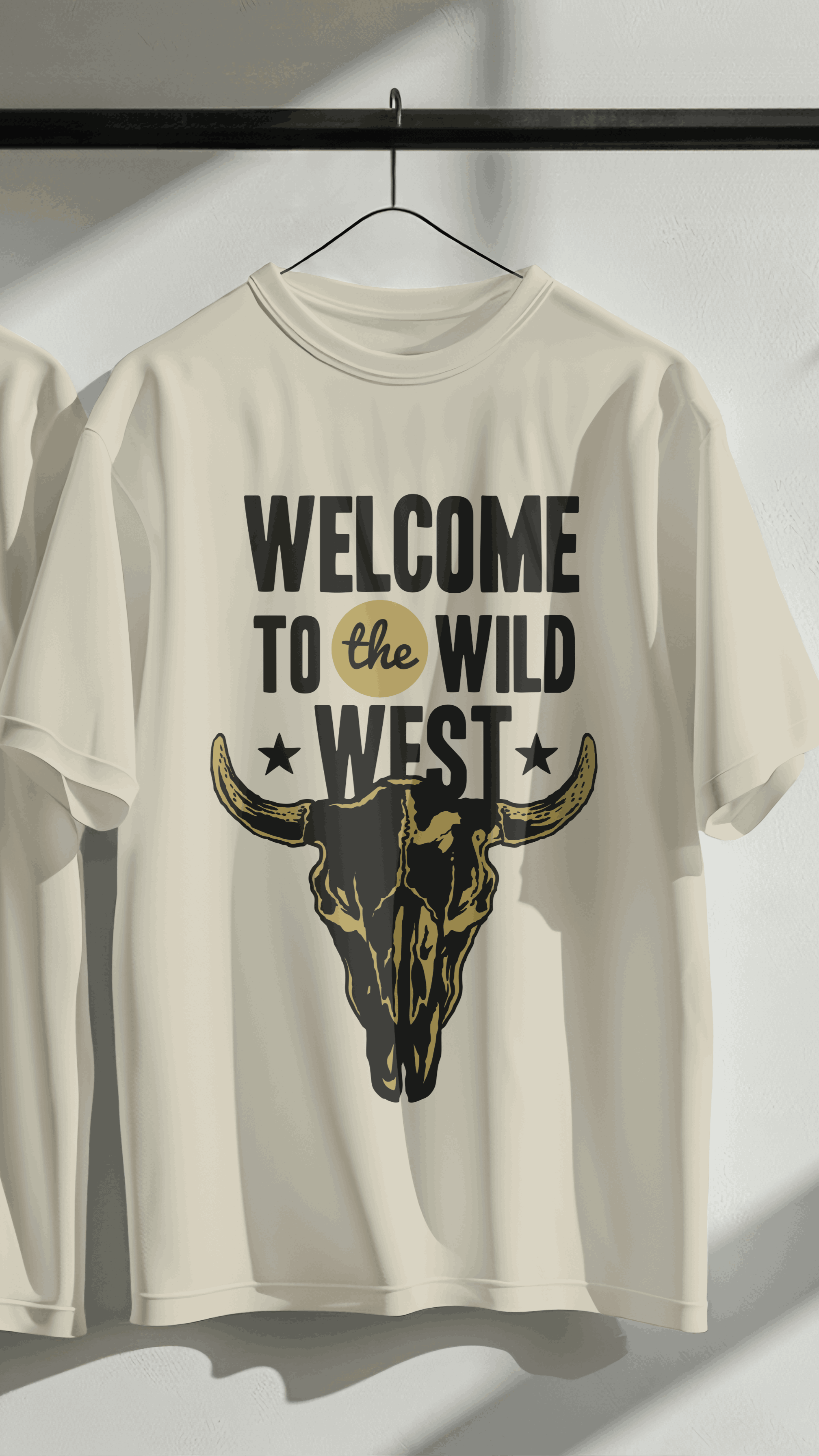 Wild West Unisex Oversized Standard T-Shirt