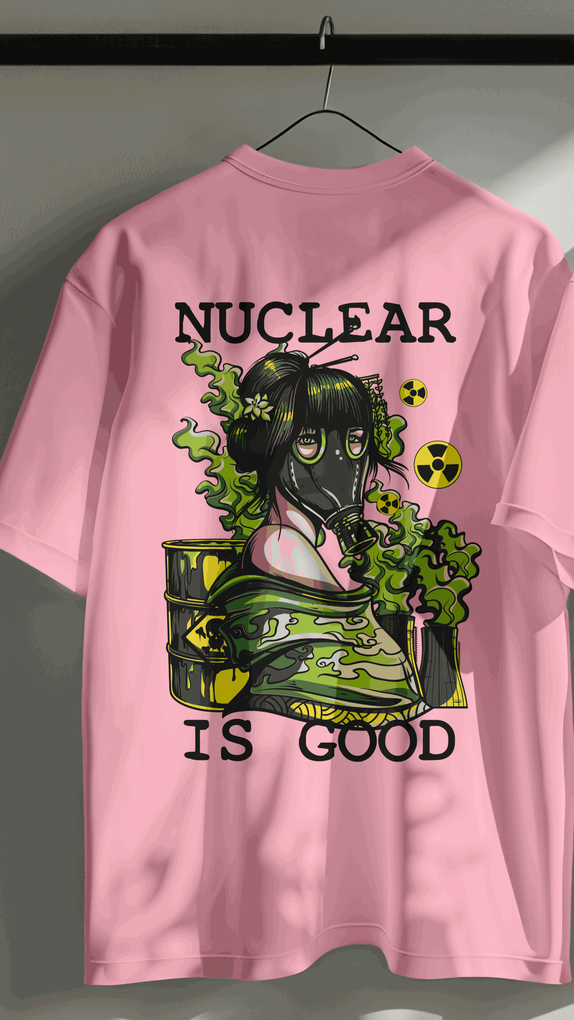 Nuclear Unisex Oversized Standard T-Shirt