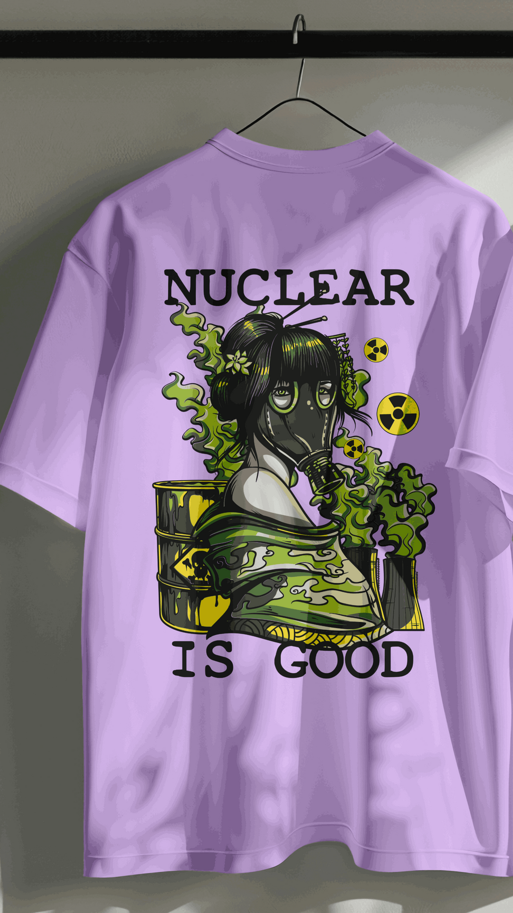 Nuclear Unisex Oversized Standard T-Shirt