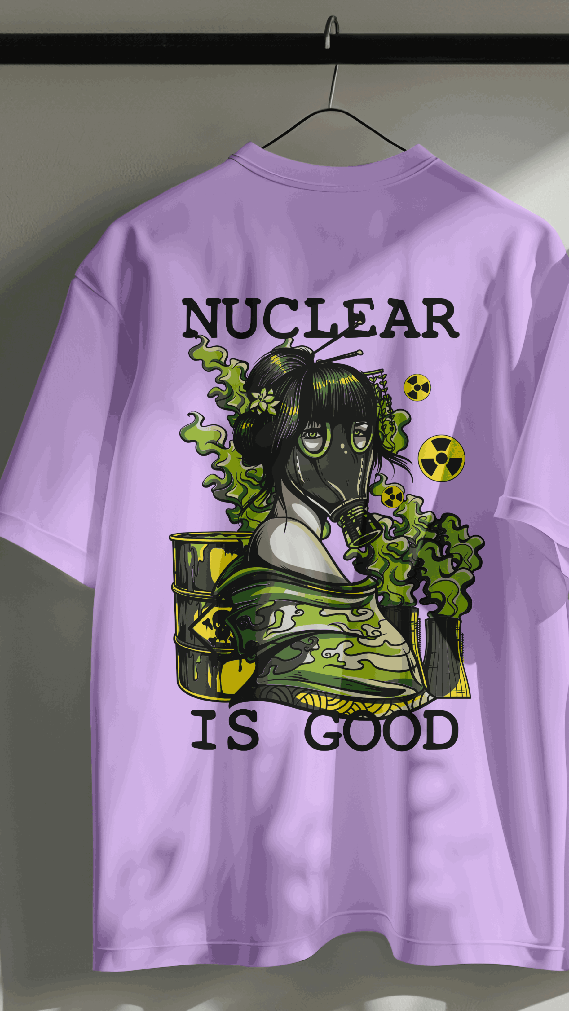 Nuclear Unisex Oversized Standard T-Shirt